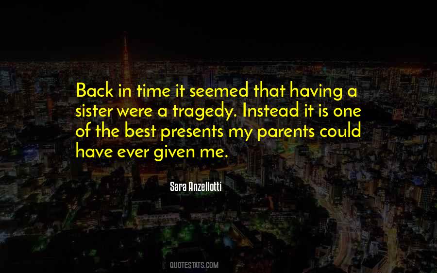 Sara Anzellotti Quotes #879911