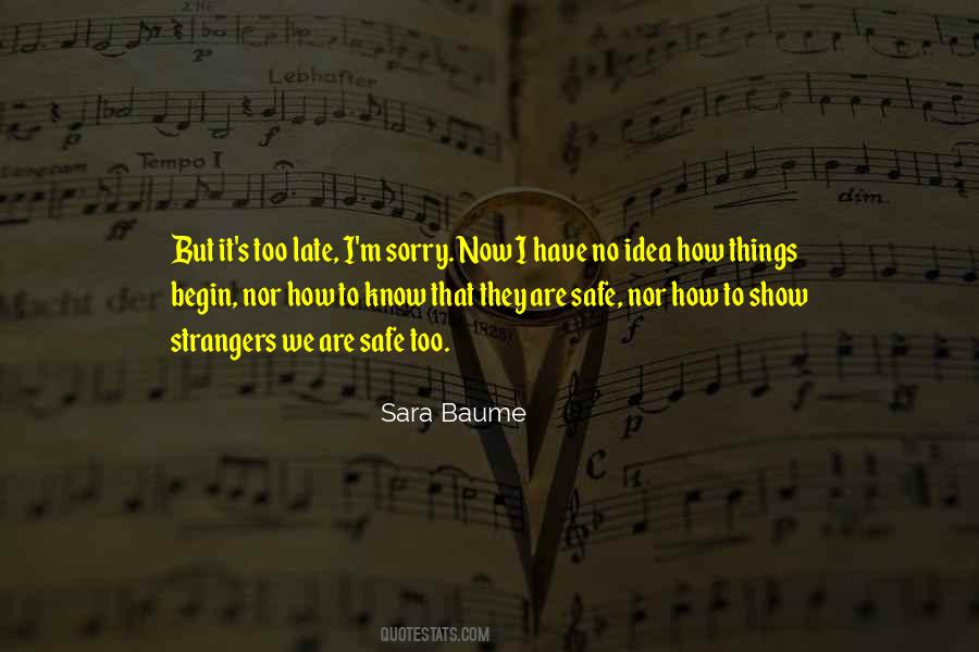 Sara Baume Quotes #694243