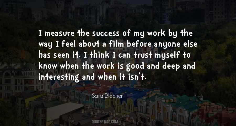 Sara Blecher Quotes #1793530