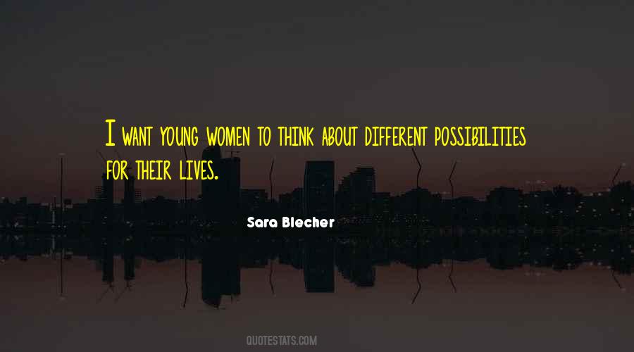 Sara Blecher Quotes #1875293