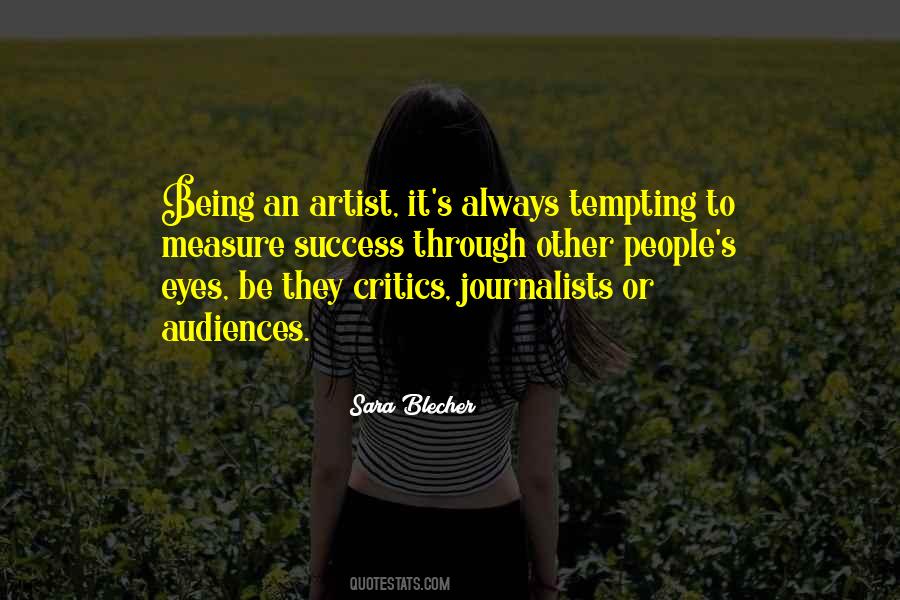 Sara Blecher Quotes #203817