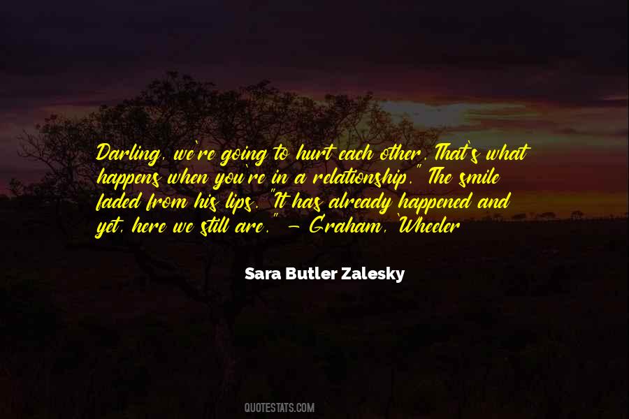 Sara Butler Zalesky Quotes #1098132