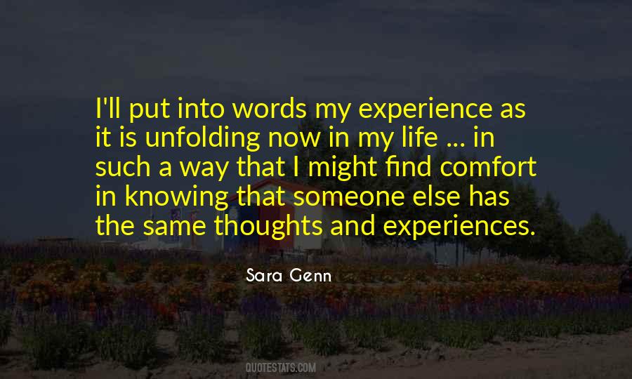 Sara Genn Quotes #1035906
