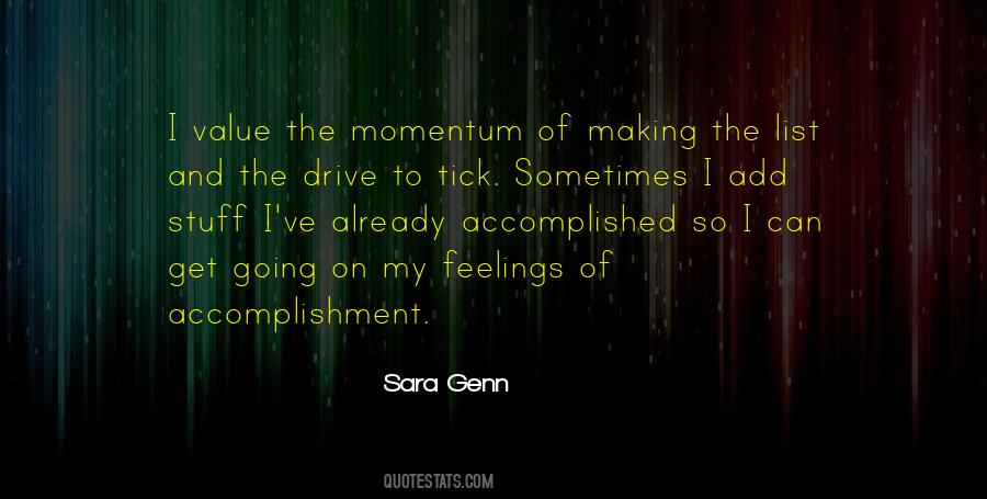 Sara Genn Quotes #1581790