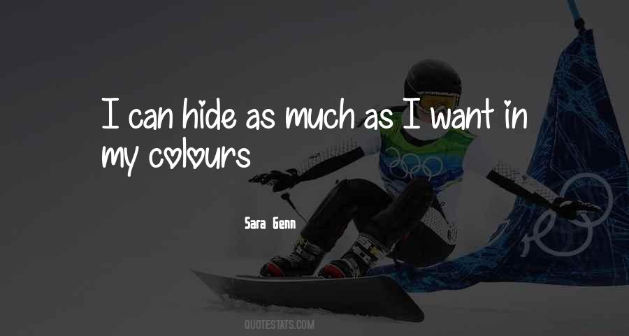 Sara Genn Quotes #423847