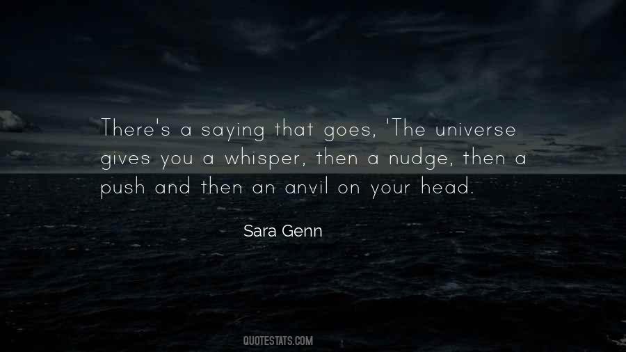 Sara Genn Quotes #479817