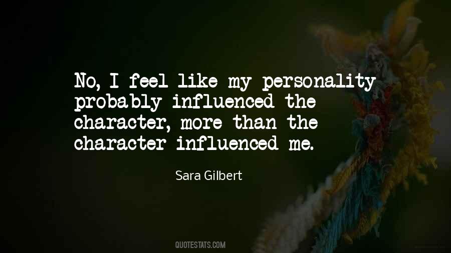 Sara Gilbert Quotes #1145665