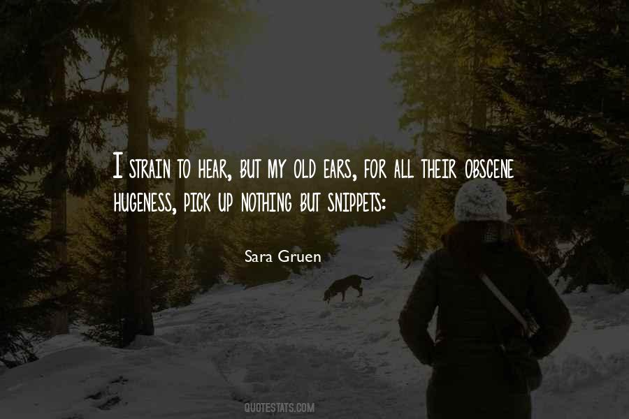 Sara Gruen Quotes #897422