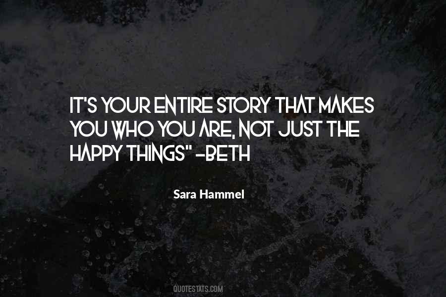 Sara Hammel Quotes #964472