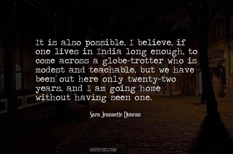 Sara Jeannette Duncan Quotes #363594