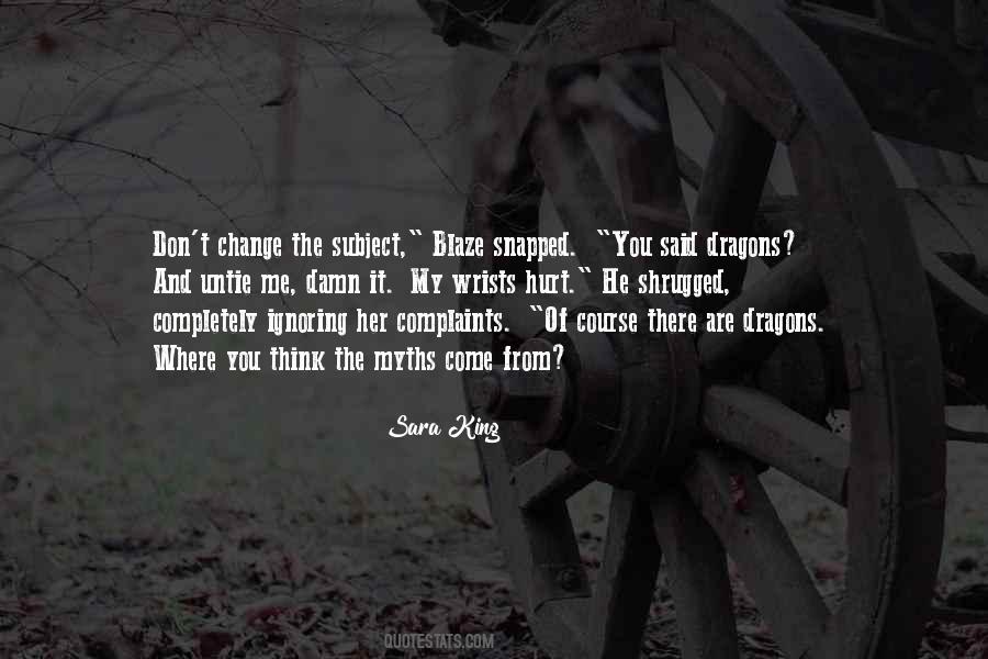 Sara King Quotes #991247