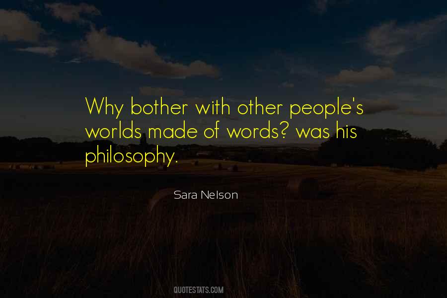 Sara Nelson Quotes #1658523
