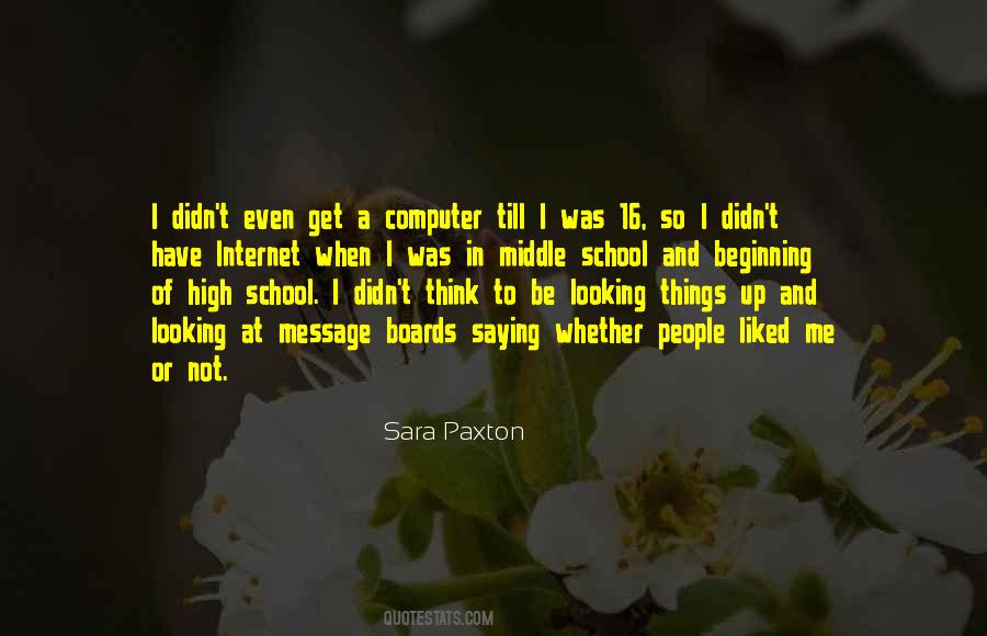 Sara Paxton Quotes #1356075