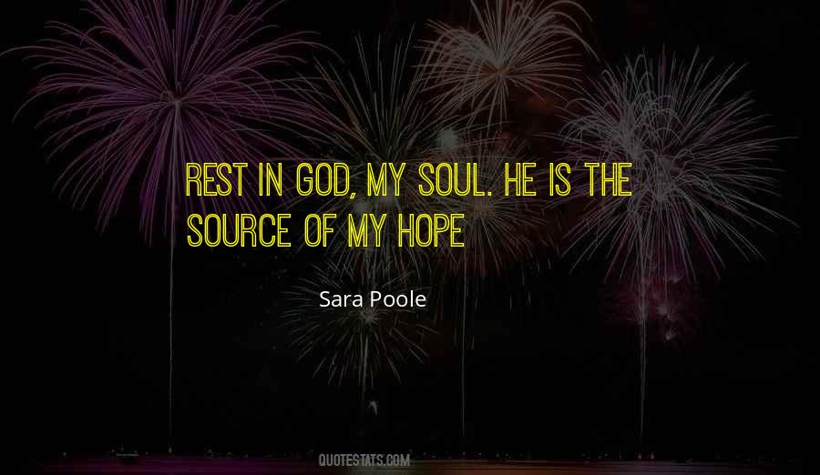 Sara Poole Quotes #1425082
