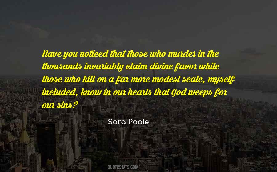 Sara Poole Quotes #539748