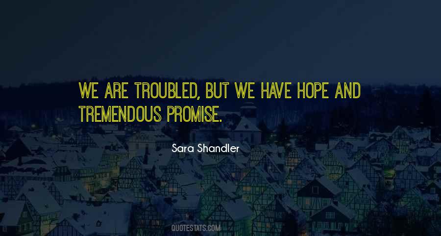 Sara Shandler Quotes #501462