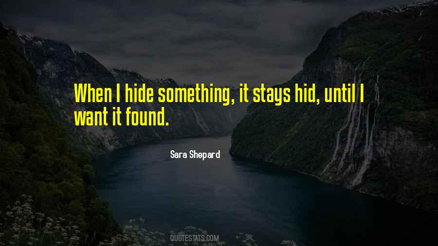 Sara Shepard Quotes #1634631