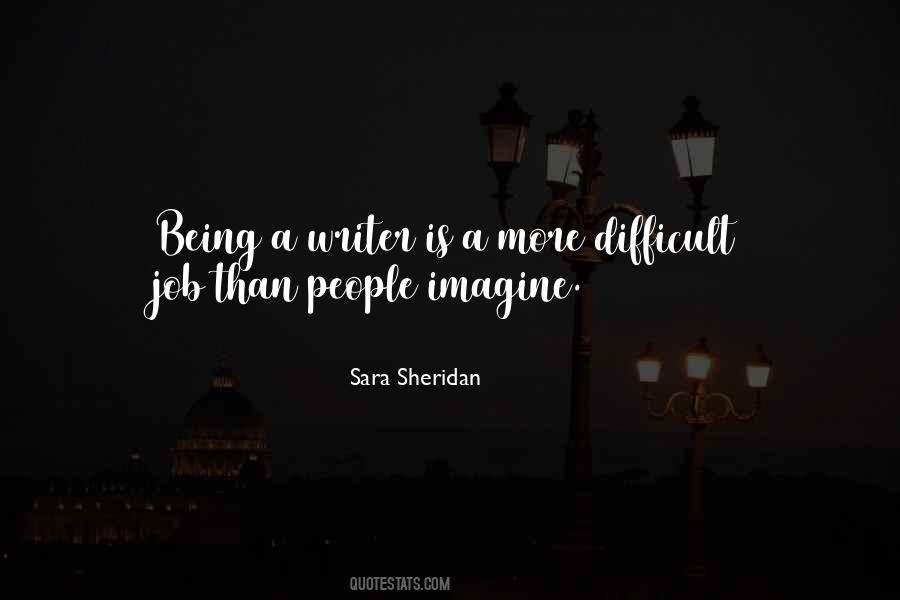 Sara Sheridan Quotes #1059531