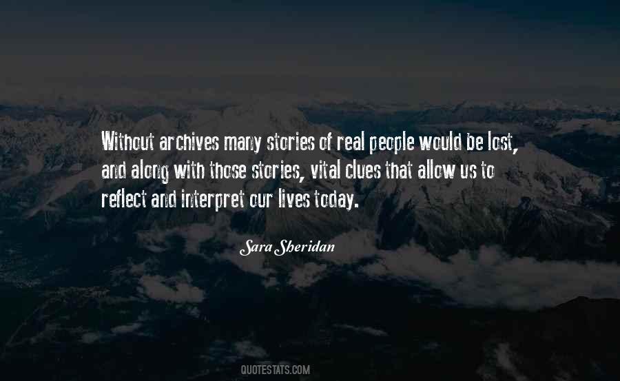 Sara Sheridan Quotes #1469737