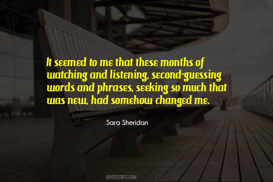 Sara Sheridan Quotes #185130