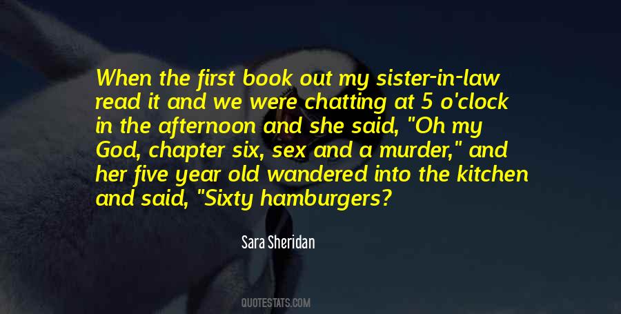 Sara Sheridan Quotes #494280