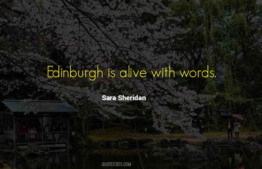 Sara Sheridan Quotes #647674