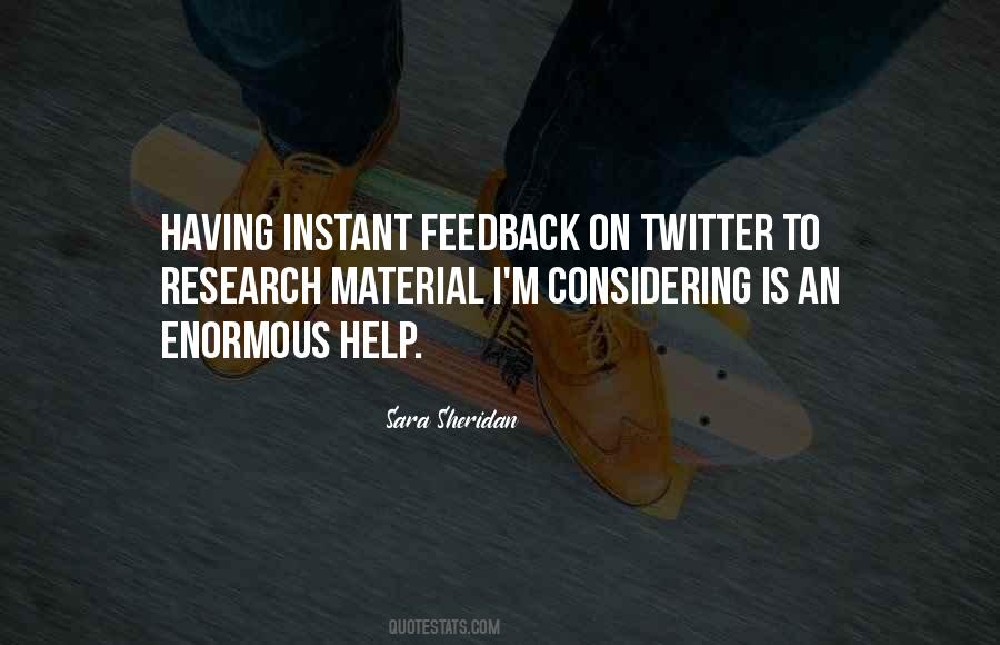 Sara Sheridan Quotes #759437