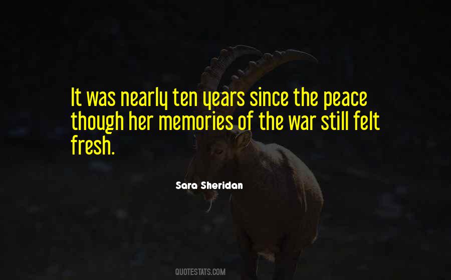 Sara Sheridan Quotes #806094