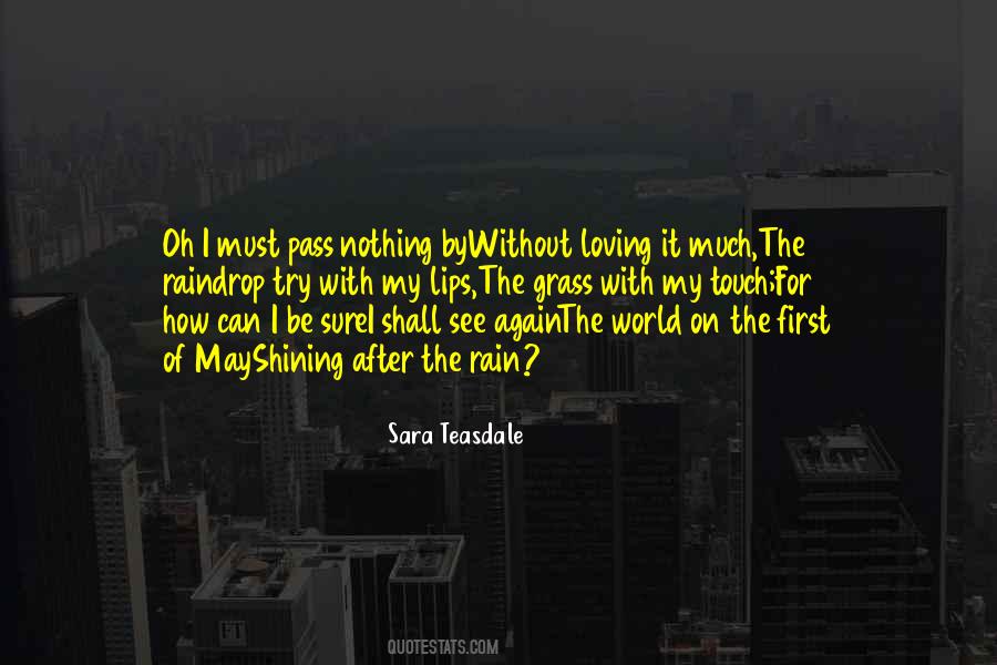 Sara Teasdale Quotes #1242711