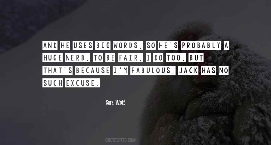 Sara Wolf Quotes #1073448