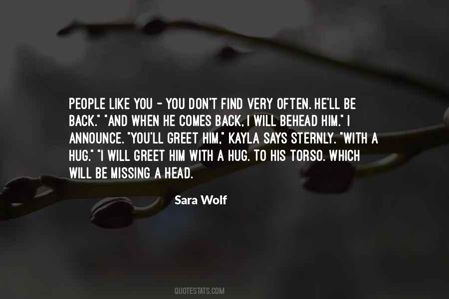 Sara Wolf Quotes #1500510