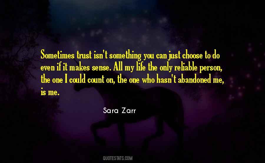 Sara Zarr Quotes #1316872