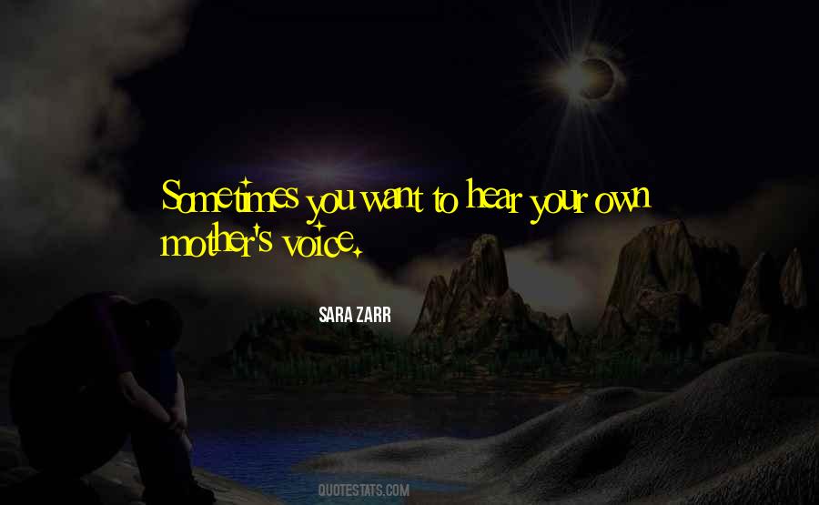 Sara Zarr Quotes #1384540