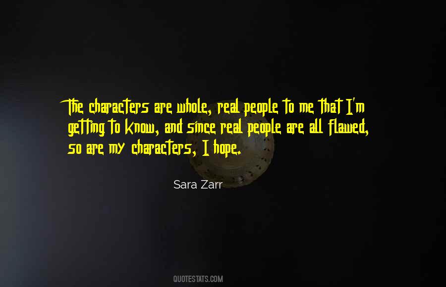 Sara Zarr Quotes #823526