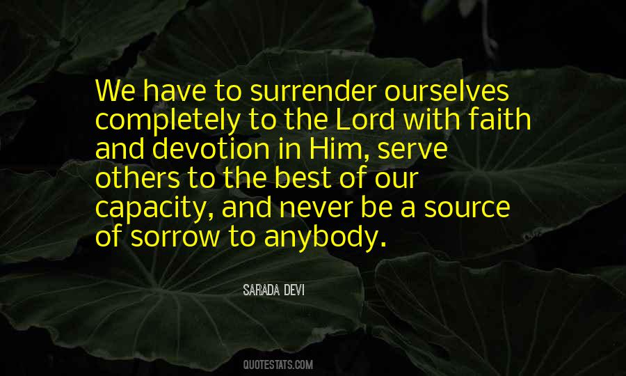 Sarada Devi Quotes #129384