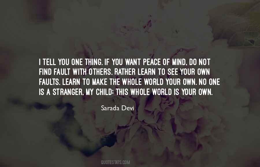 Sarada Devi Quotes #1567801