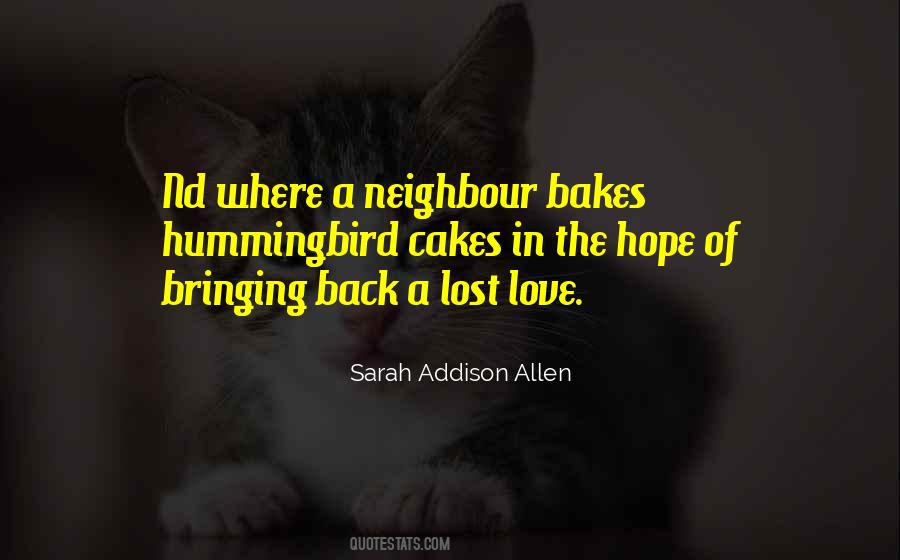 Sarah Addison Allen Quotes #230676