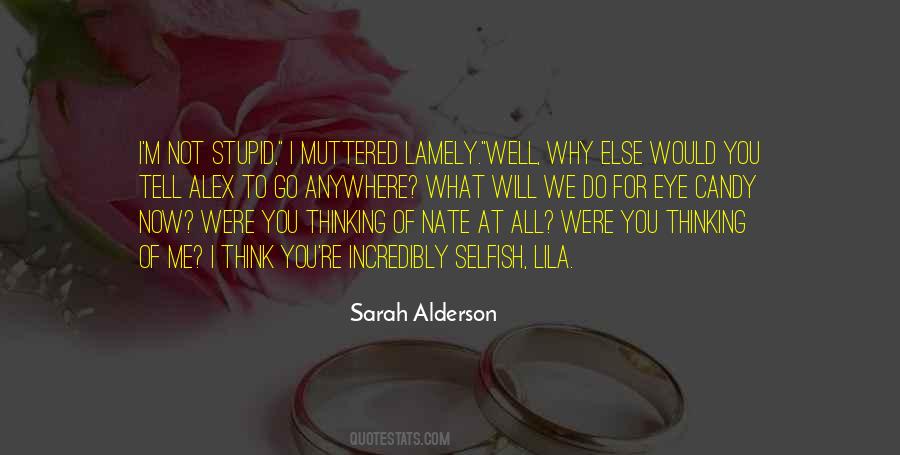 Sarah Alderson Quotes #1721383