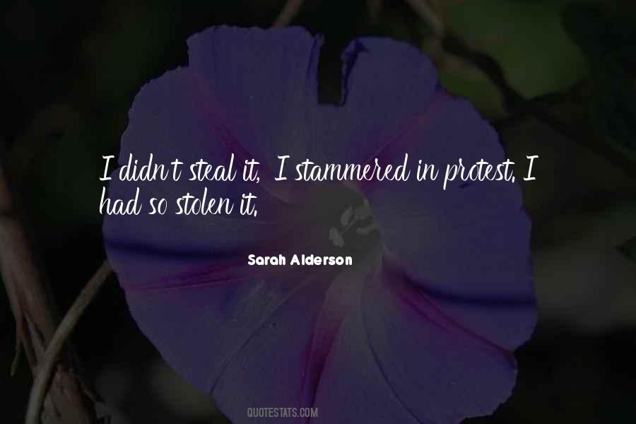 Sarah Alderson Quotes #903240