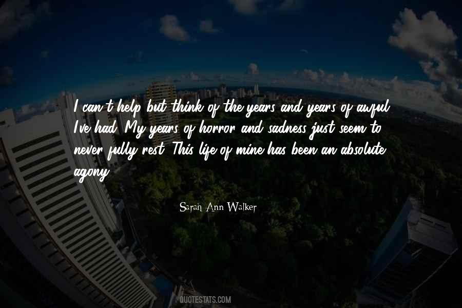 Sarah Ann Walker Quotes #109640