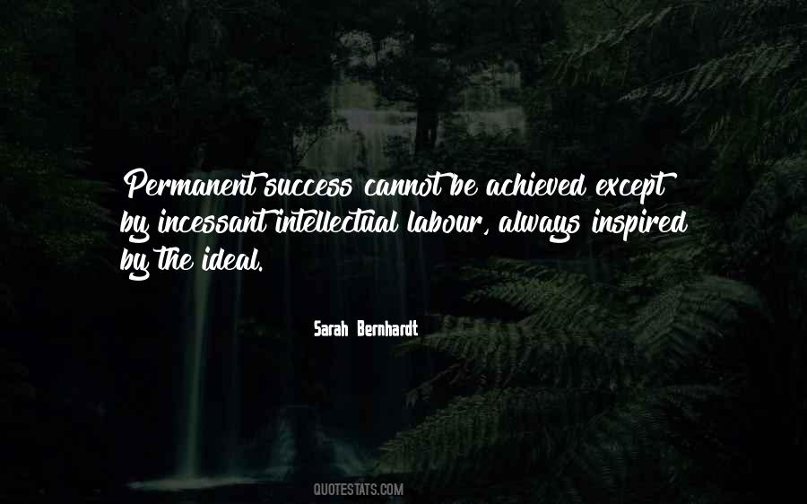 Sarah Bernhardt Quotes #164642