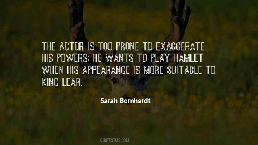 Sarah Bernhardt Quotes #260624