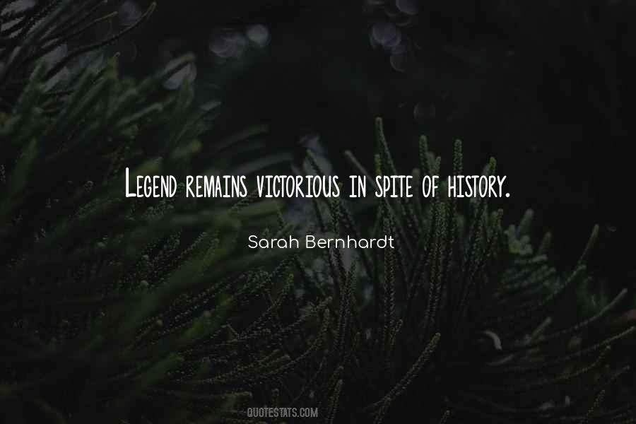 Sarah Bernhardt Quotes #770572