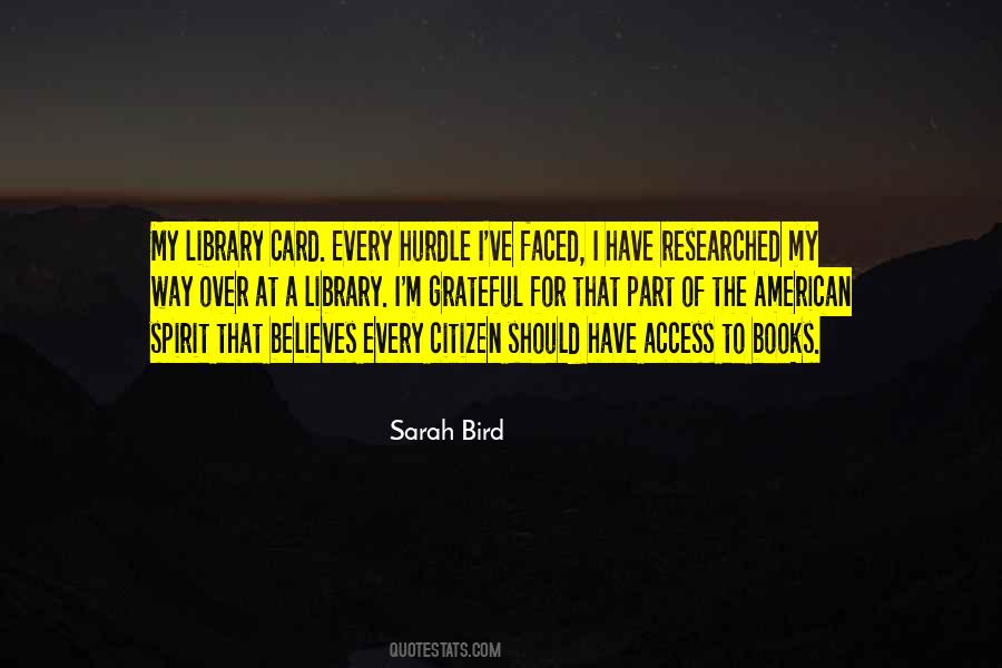 Sarah Bird Quotes #1105359