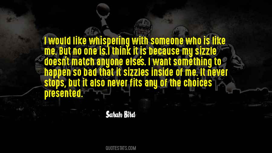 Sarah Bird Quotes #177401