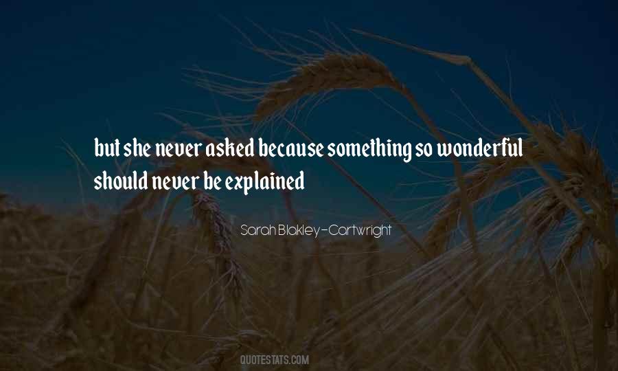 Sarah Blakley-Cartwright Quotes #345631