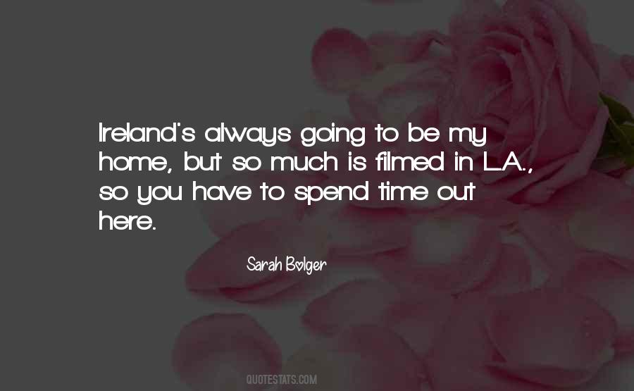 Sarah Bolger Quotes #317126