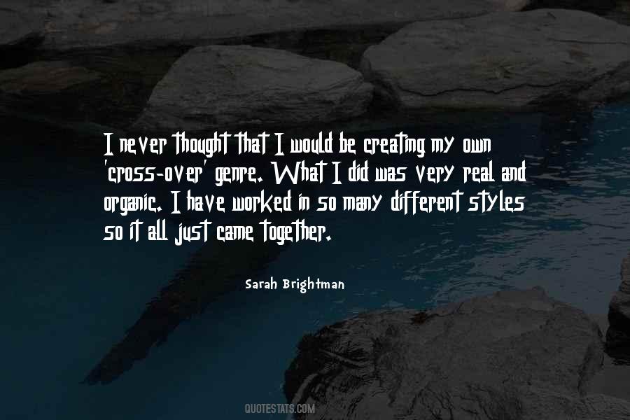 Sarah Brightman Quotes #559085