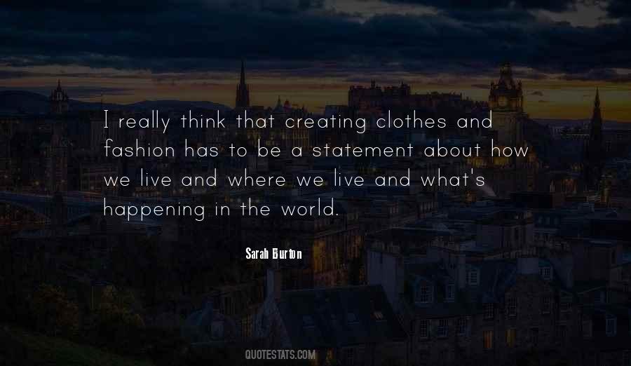 Sarah Burton Quotes #381703