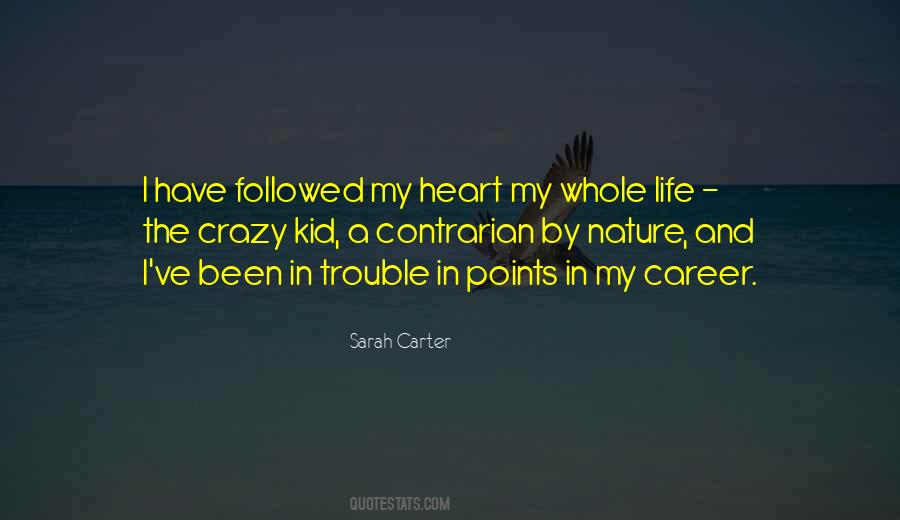 Sarah Carter Quotes #184443